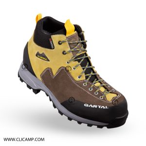 کفش کوهنوردی قارتال / QARTAL - مدل کمچی / زرد