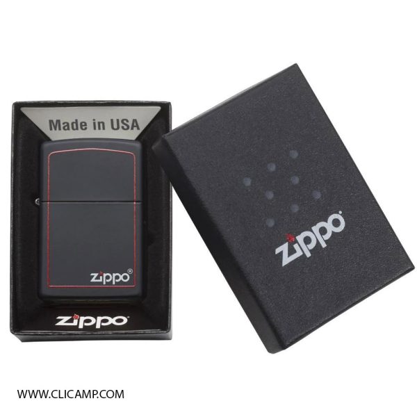 فندک زیپو / ZIPPO - مدل 218ZB / مشکی - Image 4