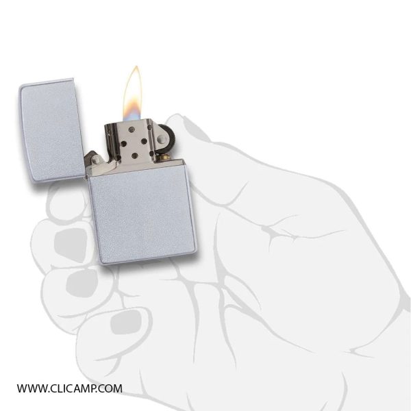 فندک زیپو / ZIPPO - مدل 205 / کروم - Image 4