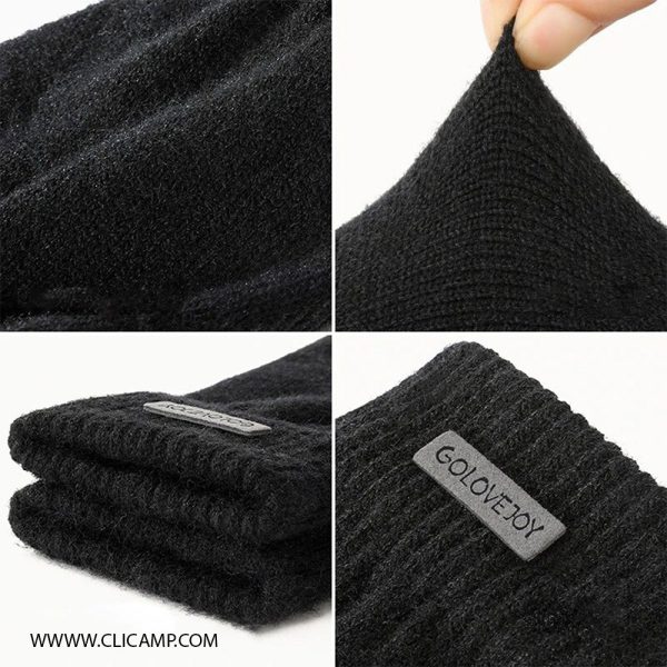 دستکش بافت GLOVEJOY - مدل GL118 خاکستری - Image 4