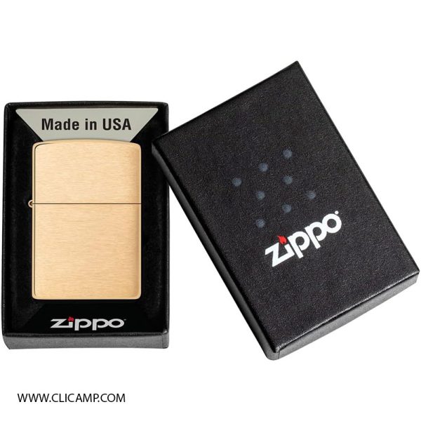 فندک زیپو / ZIPPO - مدل 204B / طلایی - Image 4