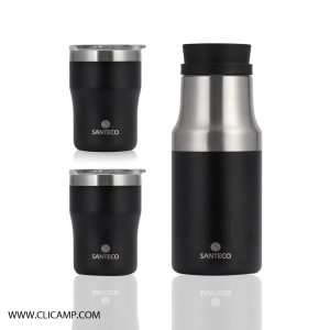 فلاسک سانتکو - SANTECO - مدل Molle Set 1200ml مشکی
