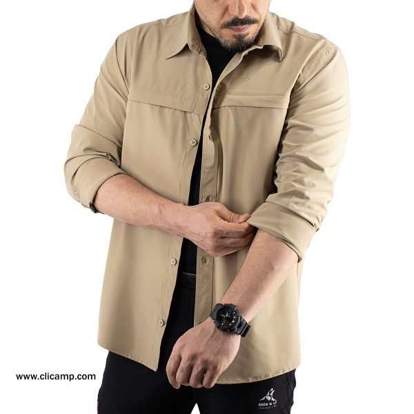 پیراهن تاکتیکال طرح OAKLEY - مدل 1121 خاکی
