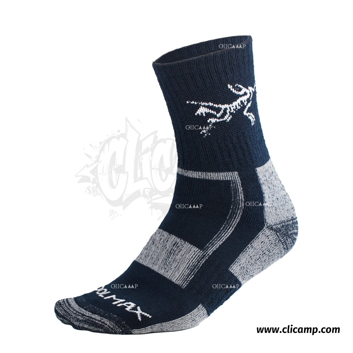 جوراب کوهنوردی طرح ARCTERYX مدل - HIKER (4) جوراب کوهنوردی طرح ARCTERYX مدل - HIKER سرمه ای